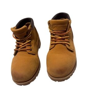 Kids Tan Boots with Laces